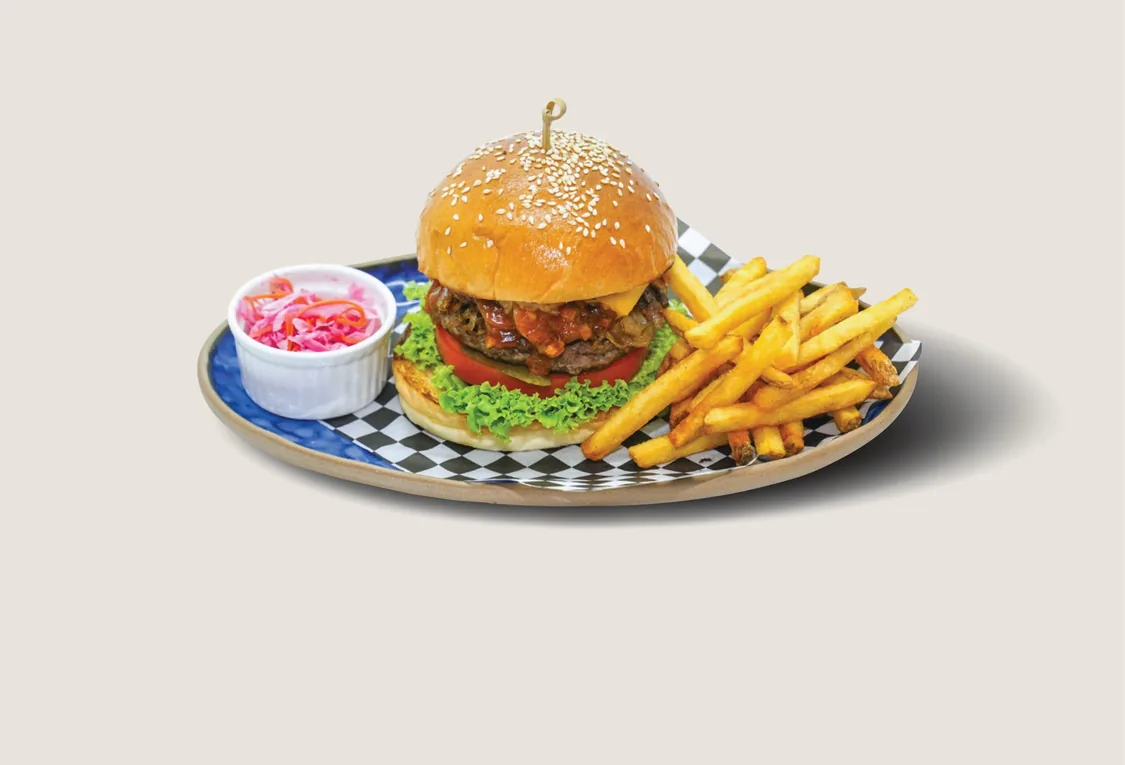 SixNine Cheese Burger.