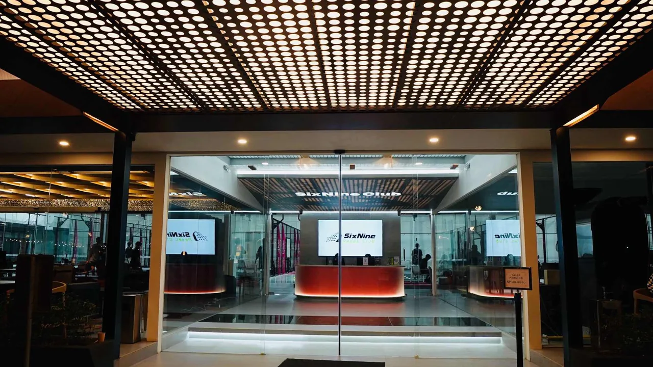 Six Nine entrance on Jalan LLRE Martadinata